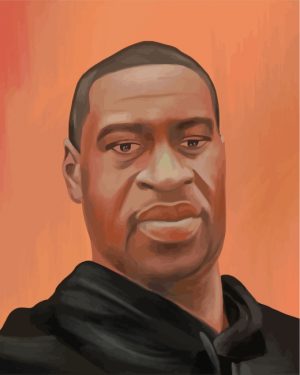 George Floyd Art paint by number