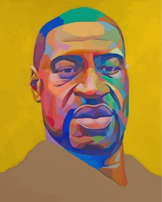 george floyd Portrait paint by number