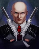 Hitman Illustration Paint by numbers