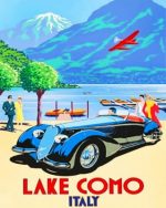 Lake Como Paint by numbers