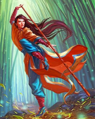 Magic The Gathering Narset Paint By Number