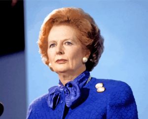 Margaret Thatcher paint by numbers