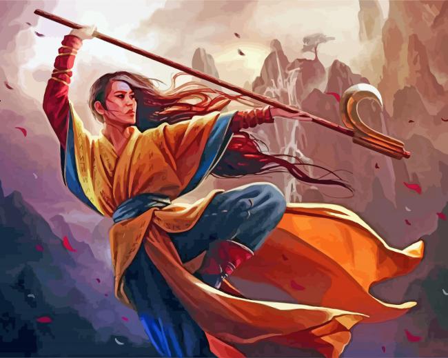 Narset Enlightened Master Paint By number