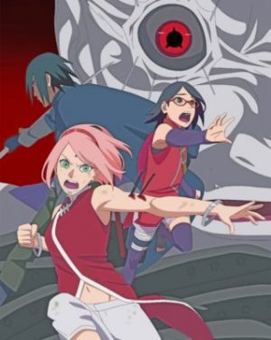 Naruto Anime paint by numbers