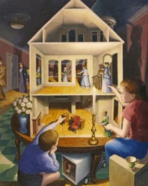 Dolls Dream House Paint by numbers