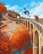 Rob Gonsalves Illustration Paint by numbers