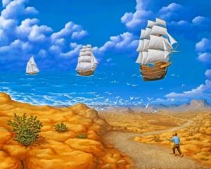 Rob Gonsalves Paint by numbers