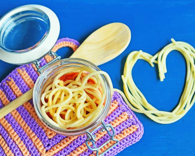 spaghetti-pasta-noodles-paint-by-numbers