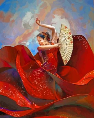 spanish-flamenco-dancer-paint-by-number