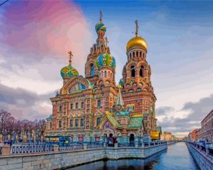 St Petersburg paint by numbers