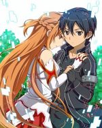 Sword Art Online Couple paint by numbers