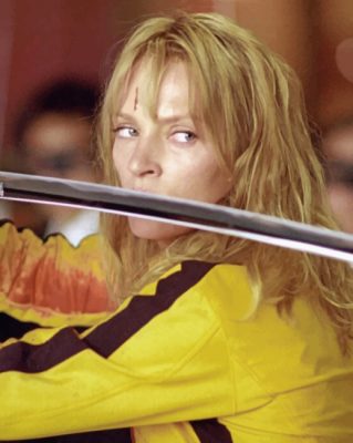 Uma Thurman paint by number