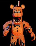 withered freddy paint by numbers