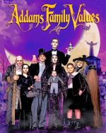 Addams Family paint by numbers