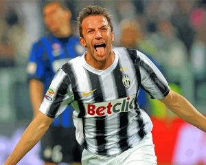 Alessandro Del Piero Football Player paint by number