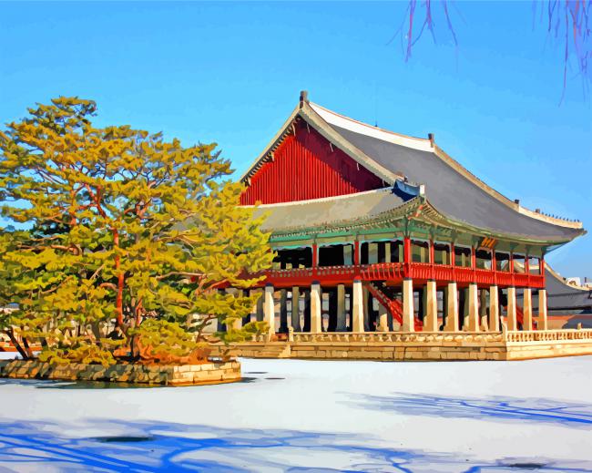 Deogyusan paint by number