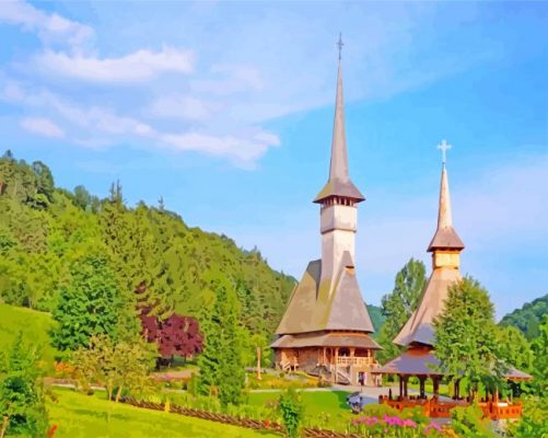 Ethnographic Museum of Transylvania paint by number