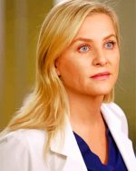 Jessica Capshaw from grey s anatomy paint by number