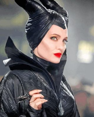 Maleficent paint by numbers