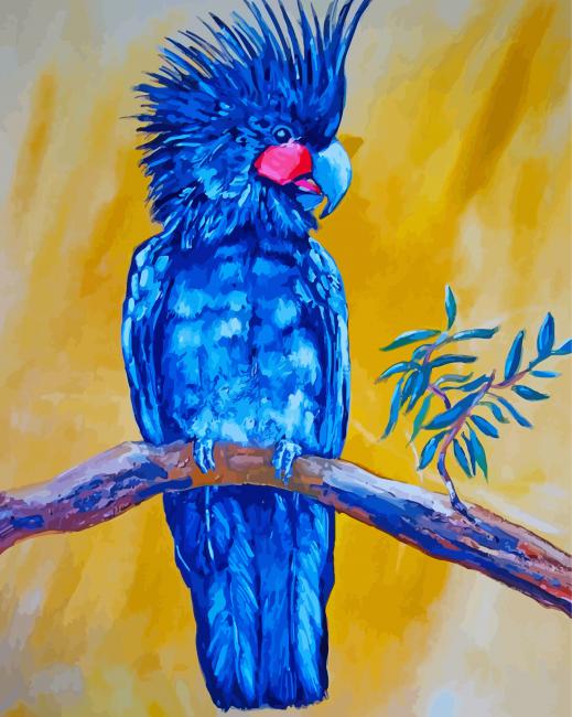 Palm Cockatoo Art Paint By Number