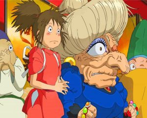 Spirited Away Anime paint by numbers