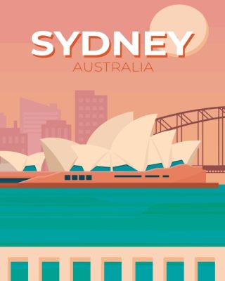 Sydney Australia Paint by numbers