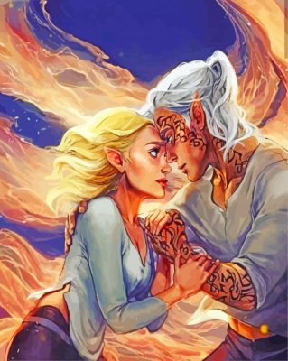 Throne Of Glass paint by number