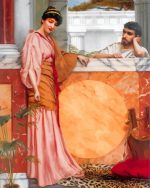 Waiting For An Answerwilliam godward paint by numbers