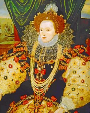 Armada Portrait Of Elizabeth paint by number