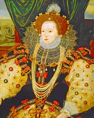 Armada Portrait Of Elizabeth paint by number
