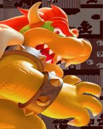 Browser Super Mario paint by numbers