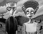 Bride And Frankenstein paint by numbers