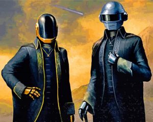 daft punk paint by number