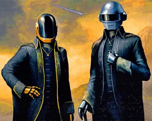 daft punk paint by number