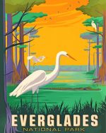 everglades national park poster paint by number