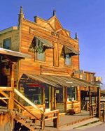 ghost town paint by number