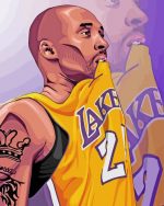 Kobe Bryant Player paint by number