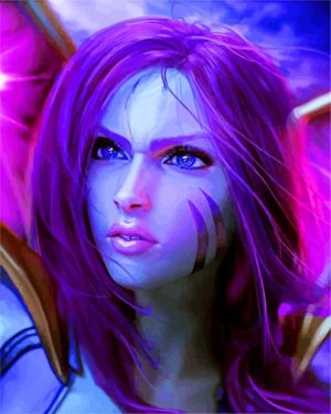 league of legends kai sa paint by number