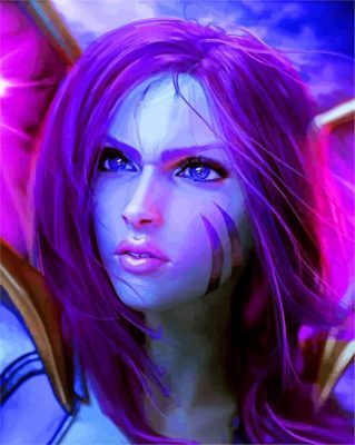 league of legends kai sa paint by number