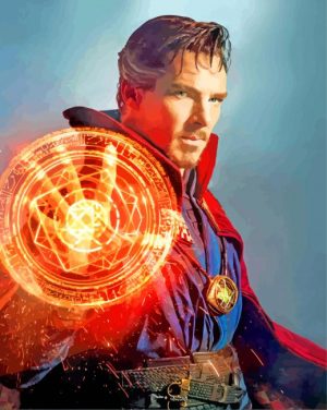 marvel dr strange paint by number
