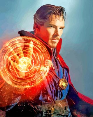 marvel dr strange paint by number