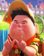 russell up paint by numbers