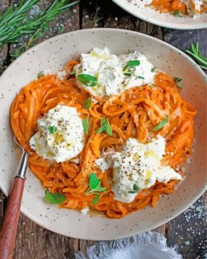 Tasty Pasta paint by numbers