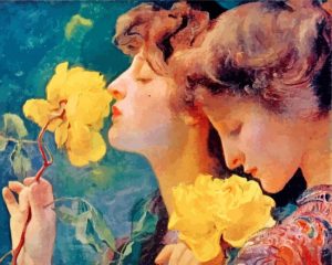 The Four Roses By Dvorak paint by number