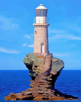 Tourlitis Faro Paint by number