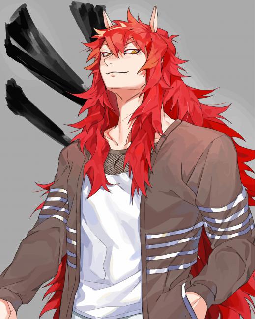 tower of god anime character paint by numbers