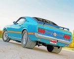 Blue Ford Mustang Car paint by numbers