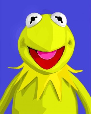 Kermit Illustration paint by numbers
