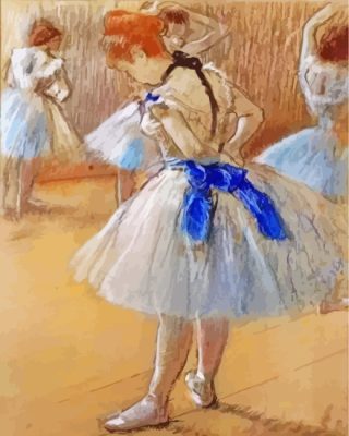 The Dance Studio Edgar Art paint by numbers