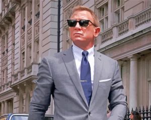 Classy James Bond paint by numbers